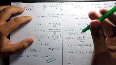 Multistage amplifier designing CS-CE part 2