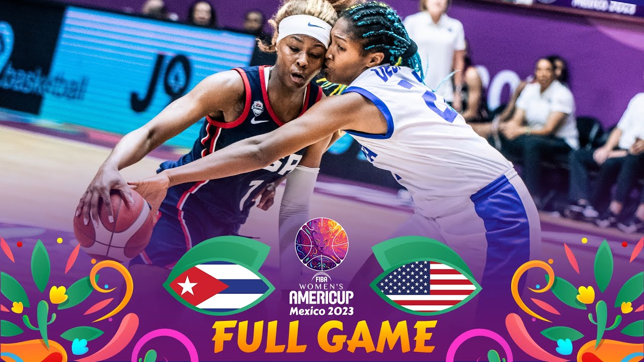 Cuba v USA boxscore - FIBA Womens AmeriCup 2023 - 5 July