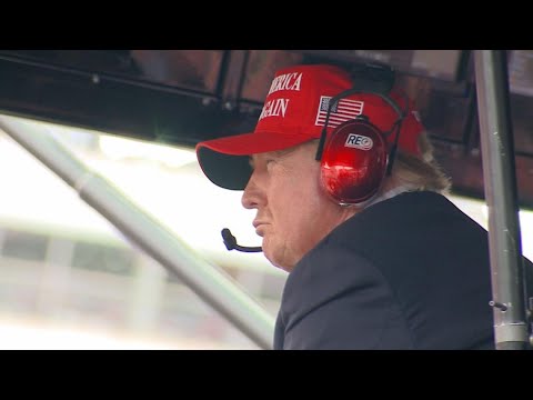 Trump, Jennings attend Coca-Cola 600