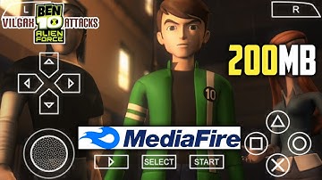 BEN 10 ALIEN FORCE - VILGAX ATTACKS PPSSPP ISO ROM FOR MOBILE | BEN 10 PSP GAME DOWNLOAD