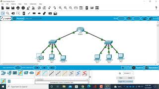 WAN Setup in Cisco Packet Tracer WAN configuration in CPT using router and Switches