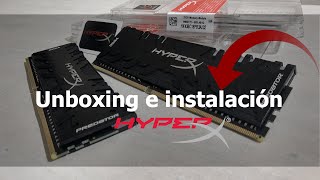HyperX Predator RGB - Unboxing e instalación