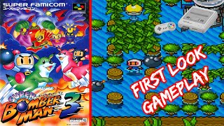 Super Bomberman 3 – SNES Gameplay