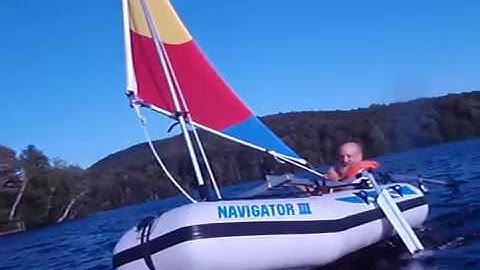 Cheyenne III 400 with Sail - Inflatable Sailboat