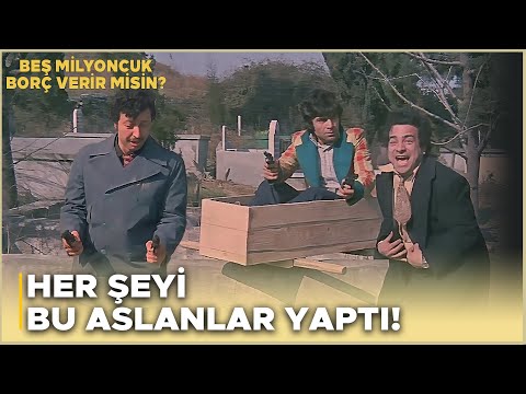 Beş Milyoncuk Borç Verir Misin? Türk Filmi | Zeki ile Metin, Canları Pahasına Ceketin Peşinde!