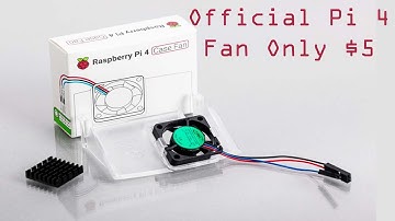 The Official Raspberry Pi 4 Heatsink & Fan - Worth It?
