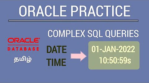 Oracle SQL - Complex Date and Time Queries | Tamil | Great Minds Technology