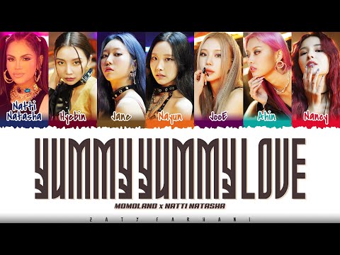 Momoland X Natti Natasha - 'Yummy Yummy Love' Lyrics