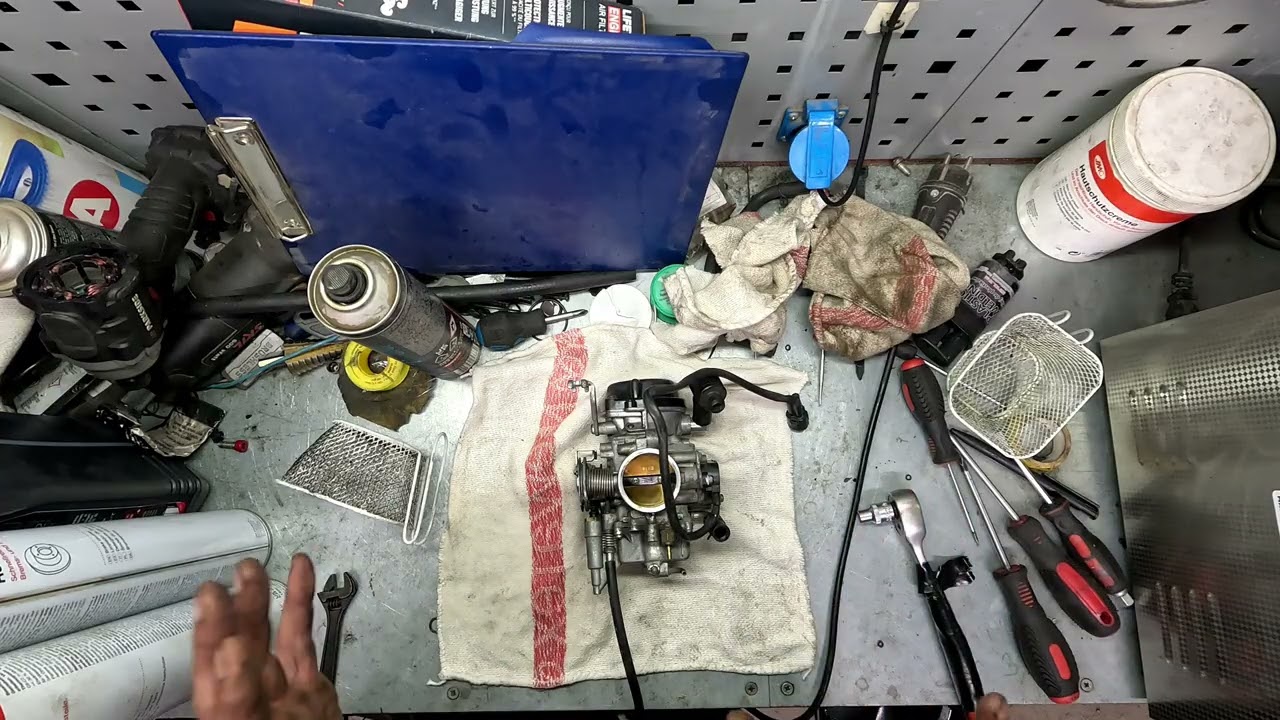 Yamaha XV 1700 Road Star serwis zawieszenia,zaworów,gaźnika....