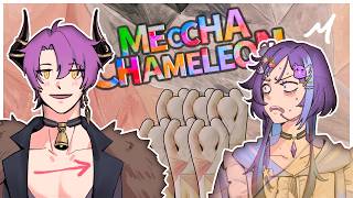 【MECCHA CHAMELEON】IT'S TIME FOR THE BULLY AND HAKKITO PLAY DATE BABY HEHEHE 🐂🤝🐦‍⬛🖌️✨