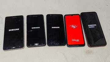 Samsung On 7 vs Samsung J 7 Prime vs Samsung j7 nxt vs Itel A48 vs Samsung A14 Reboot Speed Test