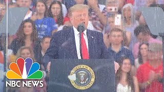 Watch President Donald Trump Kick Off His ‘Salute To America’ In Washington, D.C. | NBC News