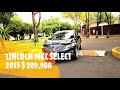 Lincoln mkc select 2015 azul