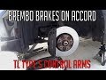 Big Brakes for accord. TL Brembo caliper