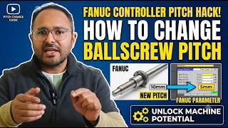 Ballscrew pitch change #fanuc parameter