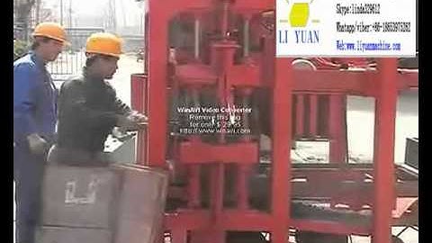 QTJ4-26 block making machine video