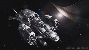 Space fleet   insane warships   3DMAx Modeling