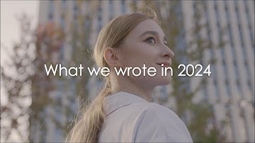 What we wrote in 2024