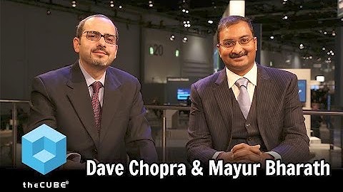 Mayur Bharath, HPE & Dave Chopra, Wipro & Dave Chopra - #HPEdiscover #theCUBE