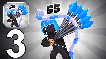Merge Archers Part 3 Gameplay Walkthrough Android IOS