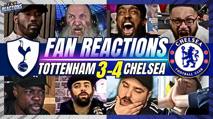 TOTTENHAM FANS DISGUSTED😵‍💫REACTION TO TOTTENHAM 3-4 CHELSEA | 24/25 PREMIER LEAGUE