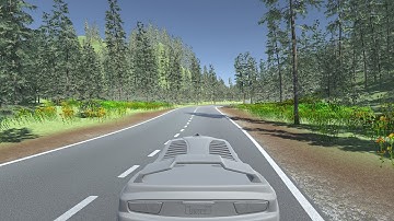 Build Tracks and Environment for Car Racing Game. Car Racing Game Lesson1