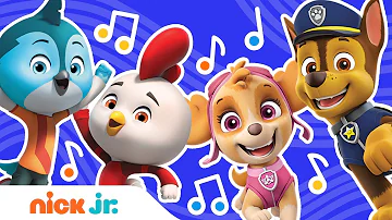 PAW Patrol & Top Wing Theme Song Remix in 4 Ways 🎵| Music Video | Nick Jr.