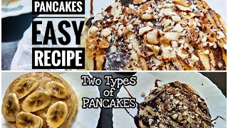 Pancakes Easy Recipe | Pancakes Quick Recipe | Homemade Pancakes | Breakfast Ideas