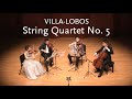 String quartet no 5  villalobos  revento quartet