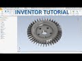 Inventor Tutorial #274 | 3D Model Basic Beginners - Compression Fan Jet engineer