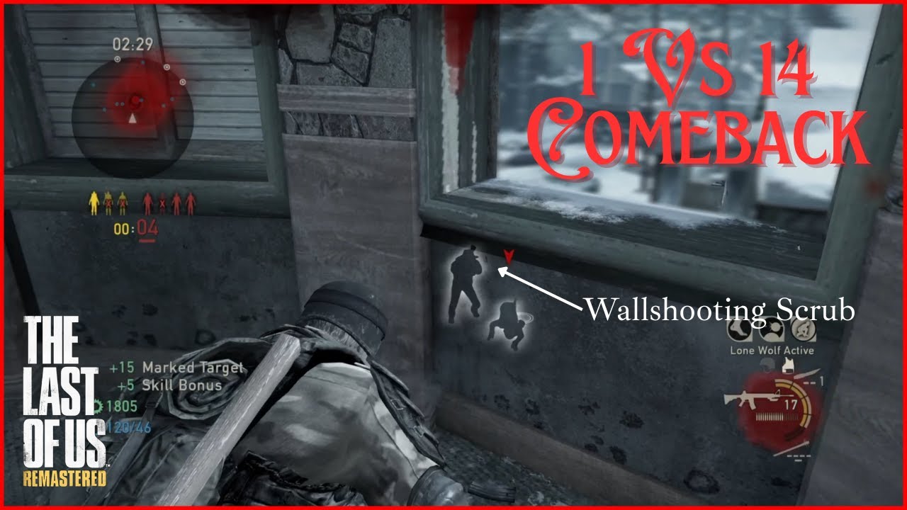 1-vs-14-comeback-assault-rifle-full-match-the-last-of-us