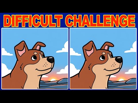 【Spot the difference】💫 Elite Brain Exercise: Find 3 Differences