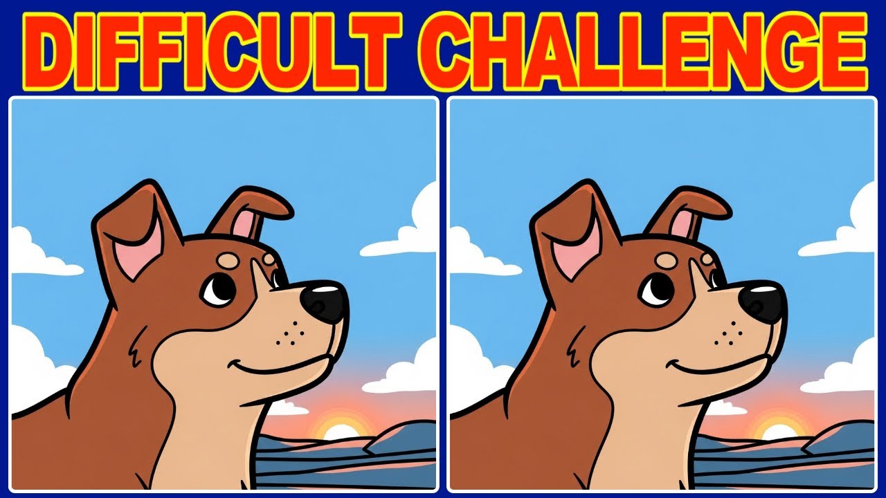 【Spot the difference】💫 Elite Brain Exercise: Find 3 Differences