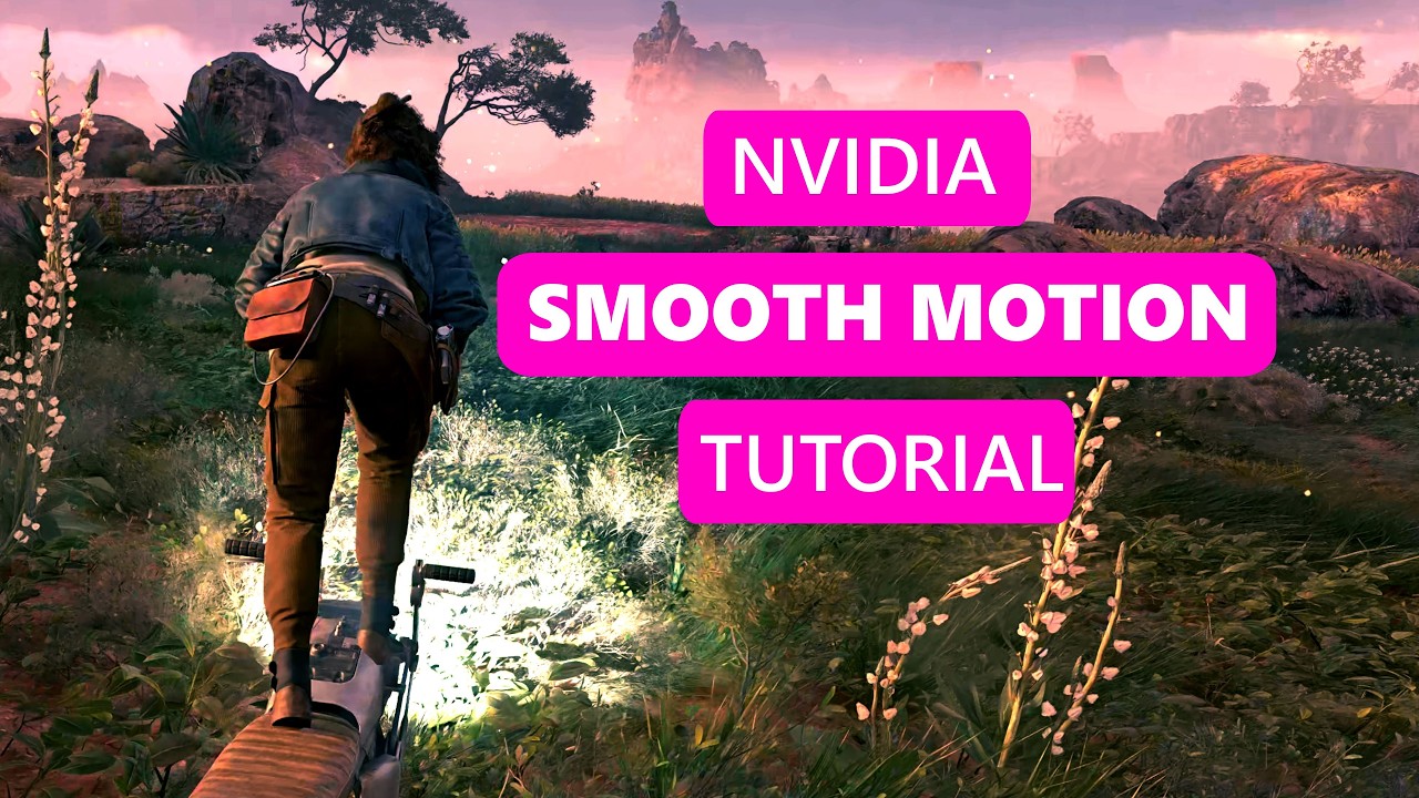 How to use Nvidia Smooth Motion | Frame generation on ANY Game !!