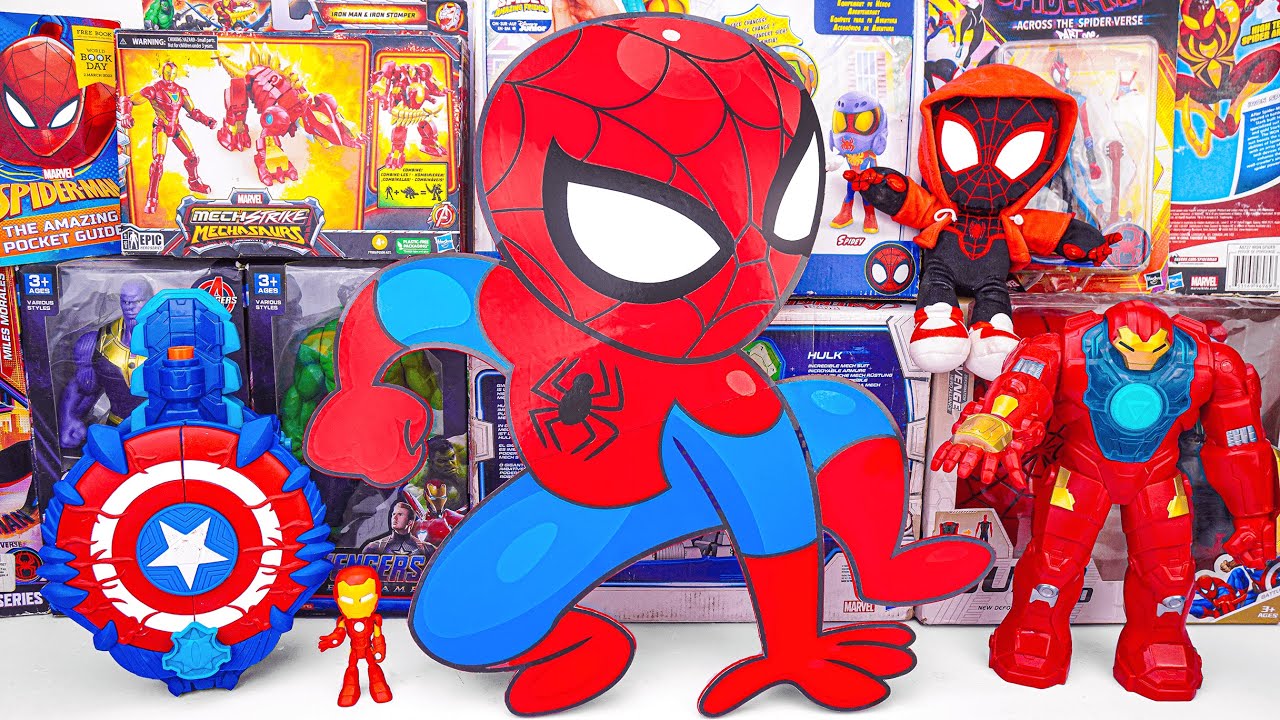 Marvel Spiderman Toys Unboxing Review | Marvel Spiderman Mystery Box | Spider Man Bow & Arrow