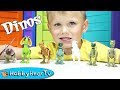 Lego Dinosaurs Build N' Play! Raptors, Triceratops + Pterodactyl Dinos HobbyBearTV