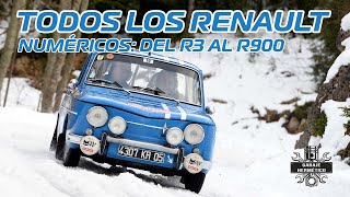 Todos los Renault 'numéricos':  Del R3 ¡al R900!