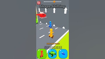 🔥 Shape - Shifting & Transform The Character 👀 Level #shapeshifting #gaming  #shorts