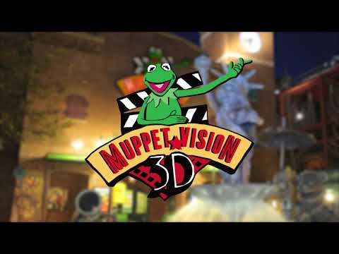 Muppet*Vision 3D Courtyard Background Music | DHS & DCA