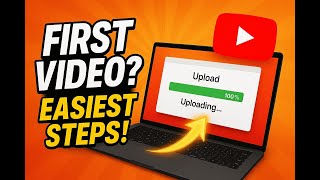 أسهل طريقة لرفع أول فيديو على يوتيوب وضبط إعداداته بخطوات بسيطة! 🚀