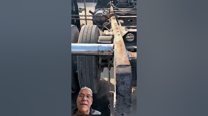 Enderezar chasis camión