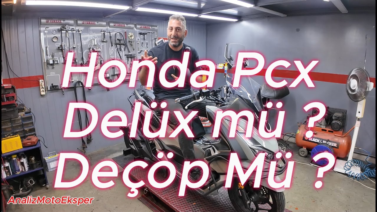 Honda PCX125 Japonlar Neyin Peşinde // AnalizMotoEksper
