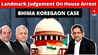 Section 167 CrPC in Hindi | Bhima Koregaon Case | Supreme Court Landmark Judgement on HOUSE ARREST