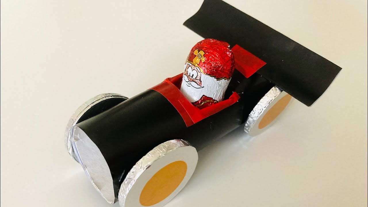 Handelsmerk Philadelphia toxiciteit DIY: Sinterklaas Surprise raceauto Formule 1 - YouTube