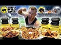THE BUFFALO WILD WINGS SUPER BOWL CHALLENGE! (15,000+ CALORIES)