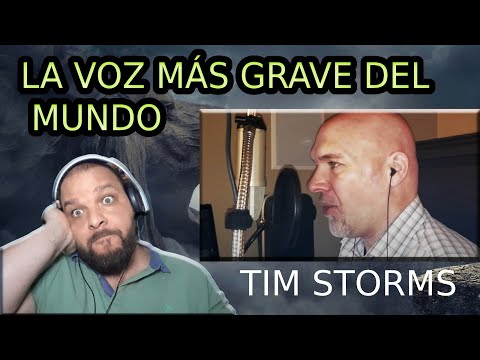 TIM STORMS , EL CANTANTE CON LA VOZ MÁS GRAVE DEL MUNDO QUE SUPERA LAS NOTAS DE UN PIANO