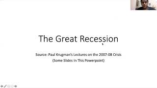 The Great Recession 2007-08