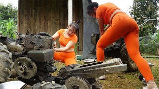 The Repair Girl - Repair Complete Restoration Of Agricultural Plowing, Oil Engine Tractor