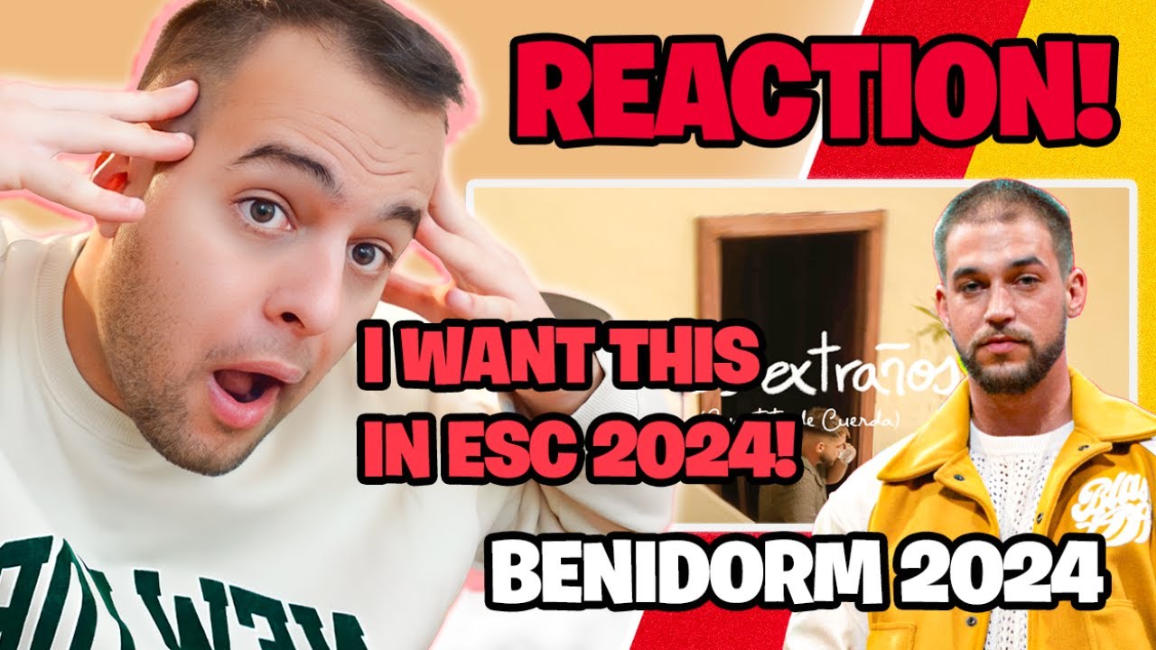 Greek Guy Reacts to st. Pedro - Dos Extraños (Cuarteto de Cuerda) - Benidorm Fest 2024 Spain