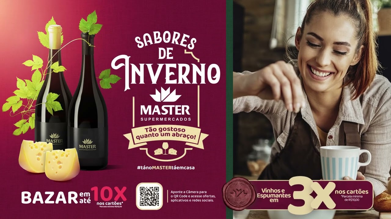 SABORES DE INVERNO MASTER - TÃO GOSTOSO QUANTO UM ABRAÇO